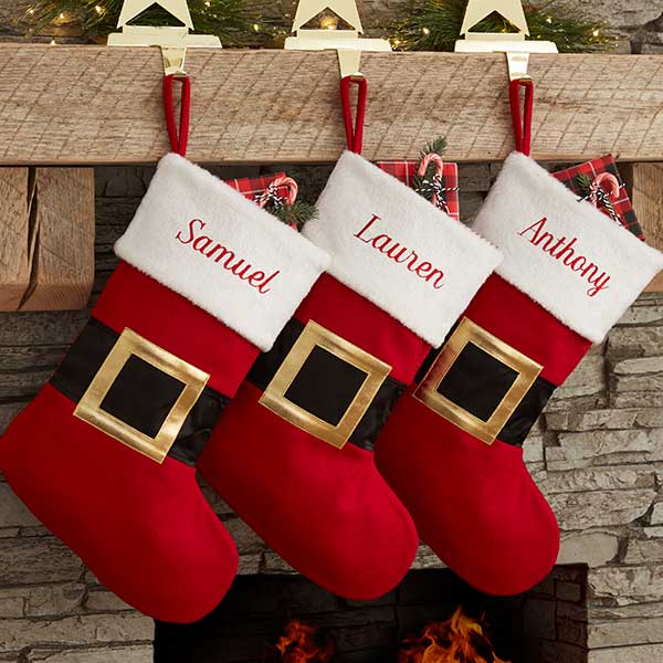 Stocking over Fireplace
